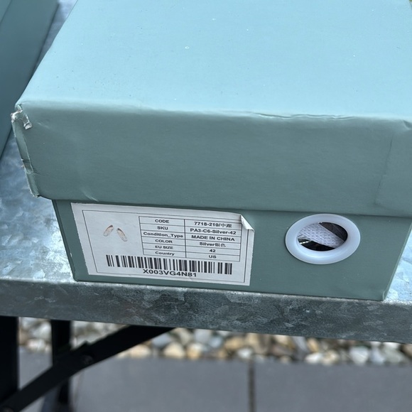 C.Paravano Women's Pump | Square Toe Low Block Heels Closed Toe Chunky Heels 🆕 - Picture 8 of 9